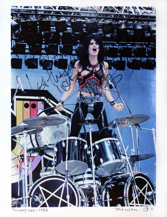 Tommy Lee  1983 (8.5 x 11)  1/1